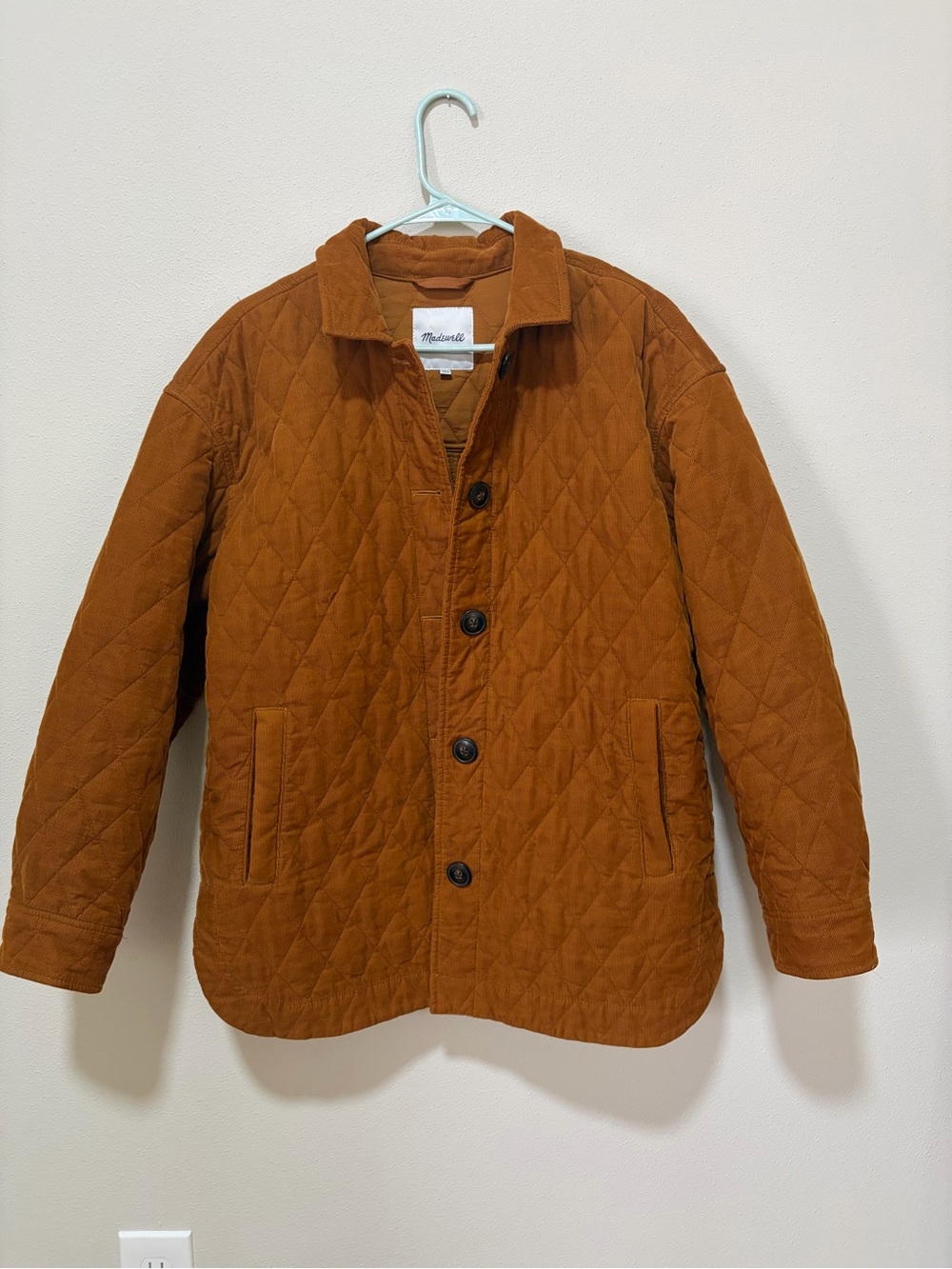Madewell Quilted Corduroy Walton Shirt-Jacket - Picture 4 of 7